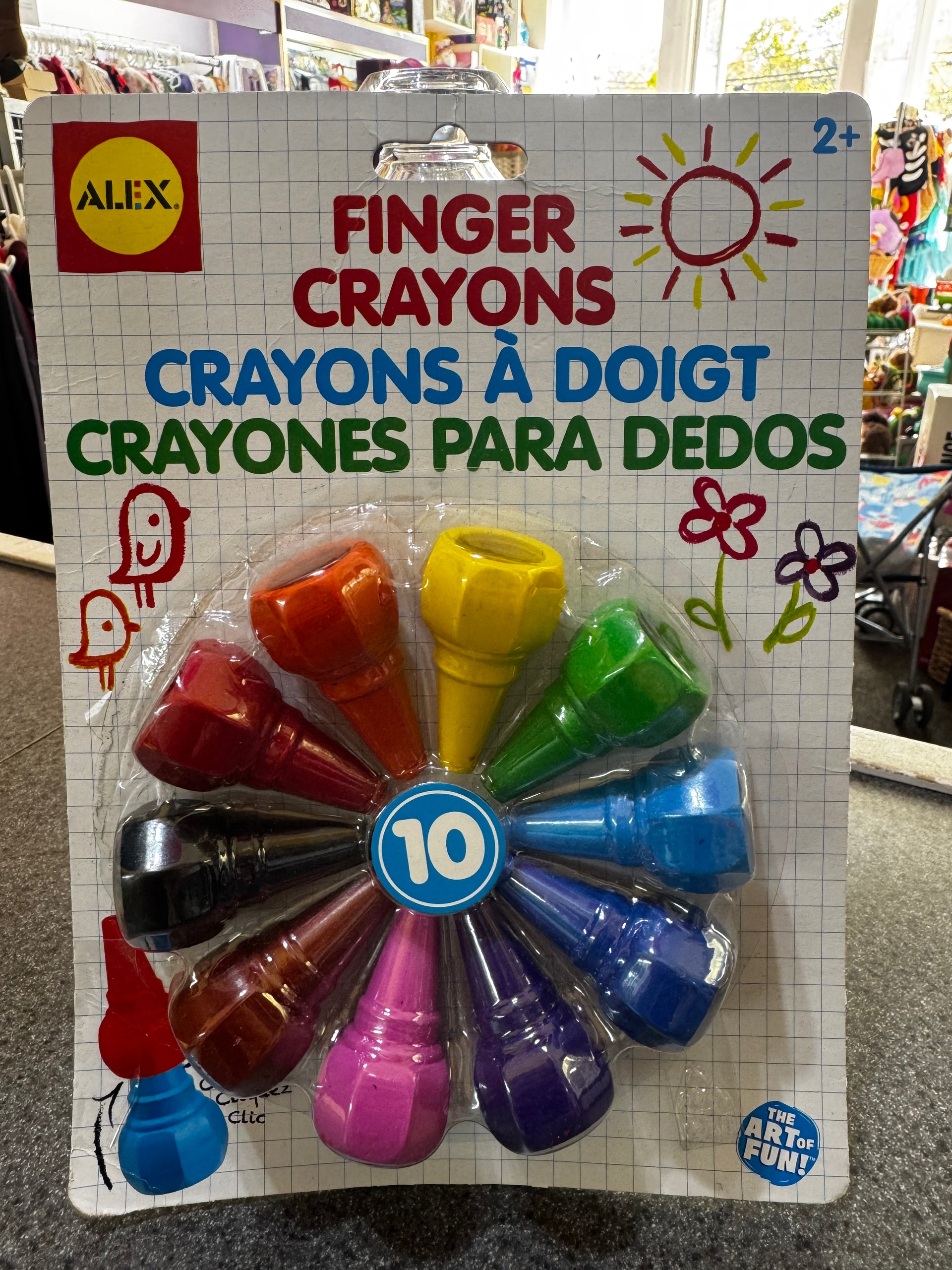 New~ALEX Toys Artist Studio Finger Crayons