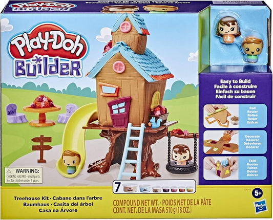 New~ Play-Doh Builder Treehouse Toy Building Kit