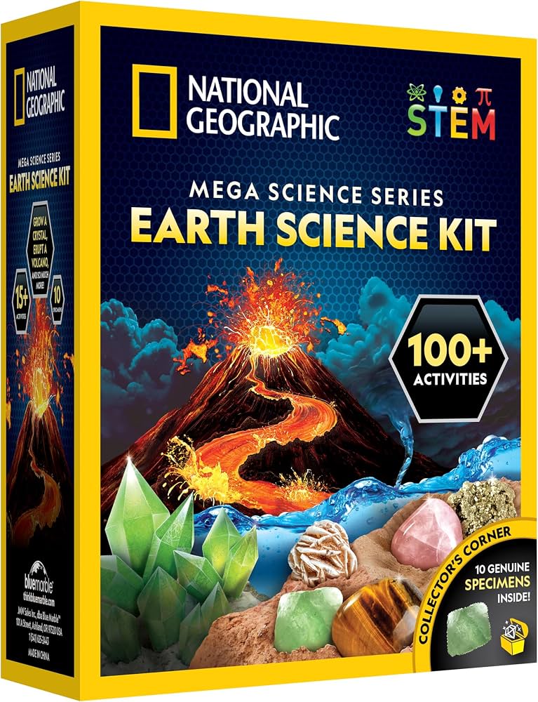 New~ National Geographic Earth Science Activity Kit
