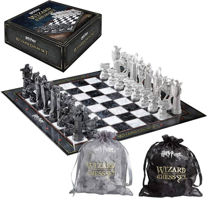 New~ The Noble Collection Harry Potter Wizard Chess Set