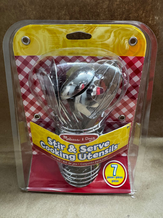 New Melissa & Doug Utensils set