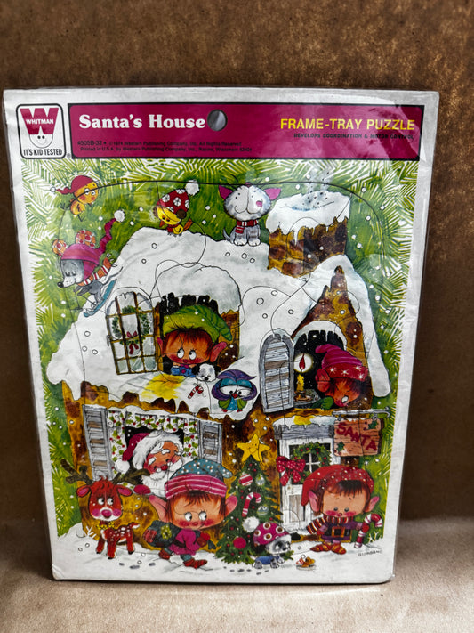 Vintage Santa’s House puzzle