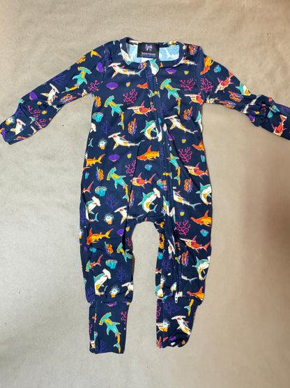 New Underwater Shark vibes Romper