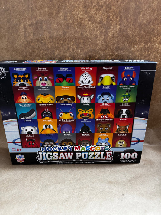 NHL Hockey Mascots Jigsaw Puzzle