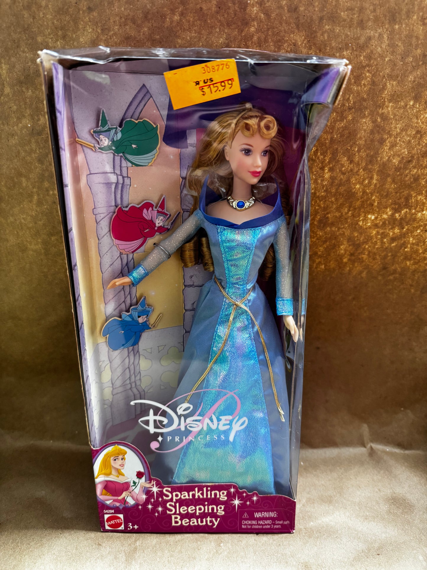 New Vintage Disney sleeping Beauty Doll
