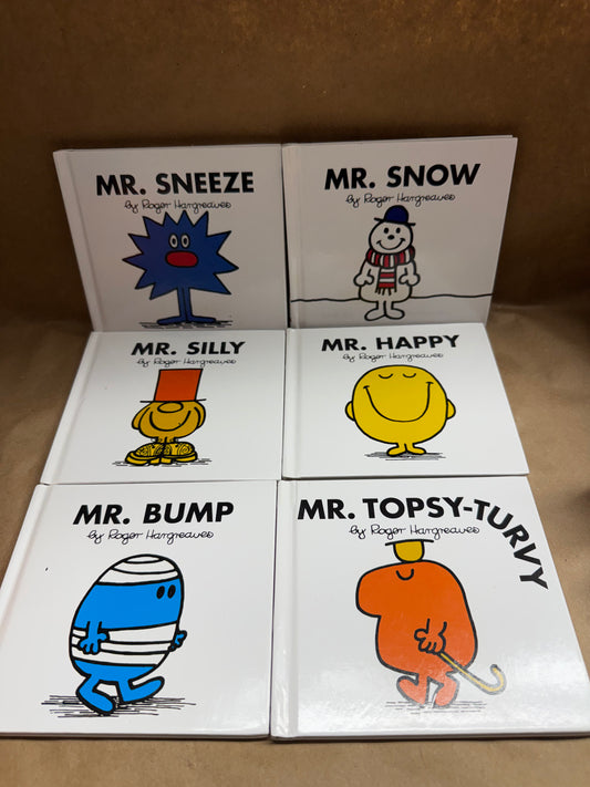 6 Pc Book Set Mr. Series