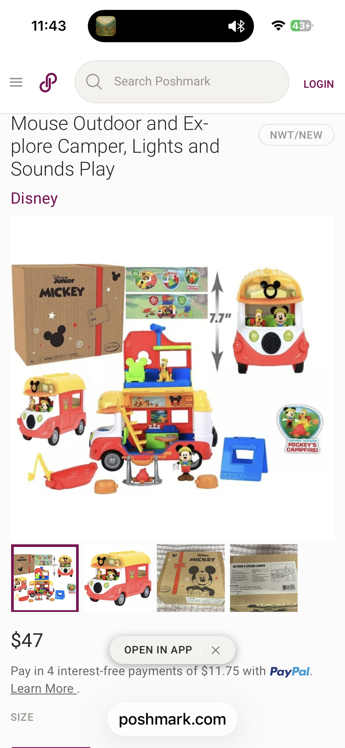 Disney Jr. Outdoor & Explore set