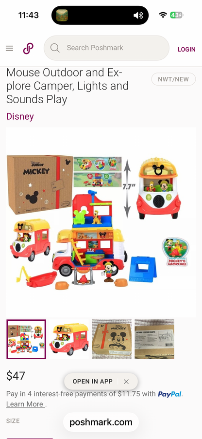 Disney Jr. Outdoor & Explore set