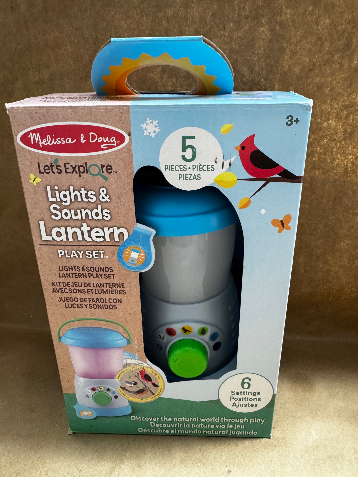 New Melissa & Doug Lights & Sounds Lantern