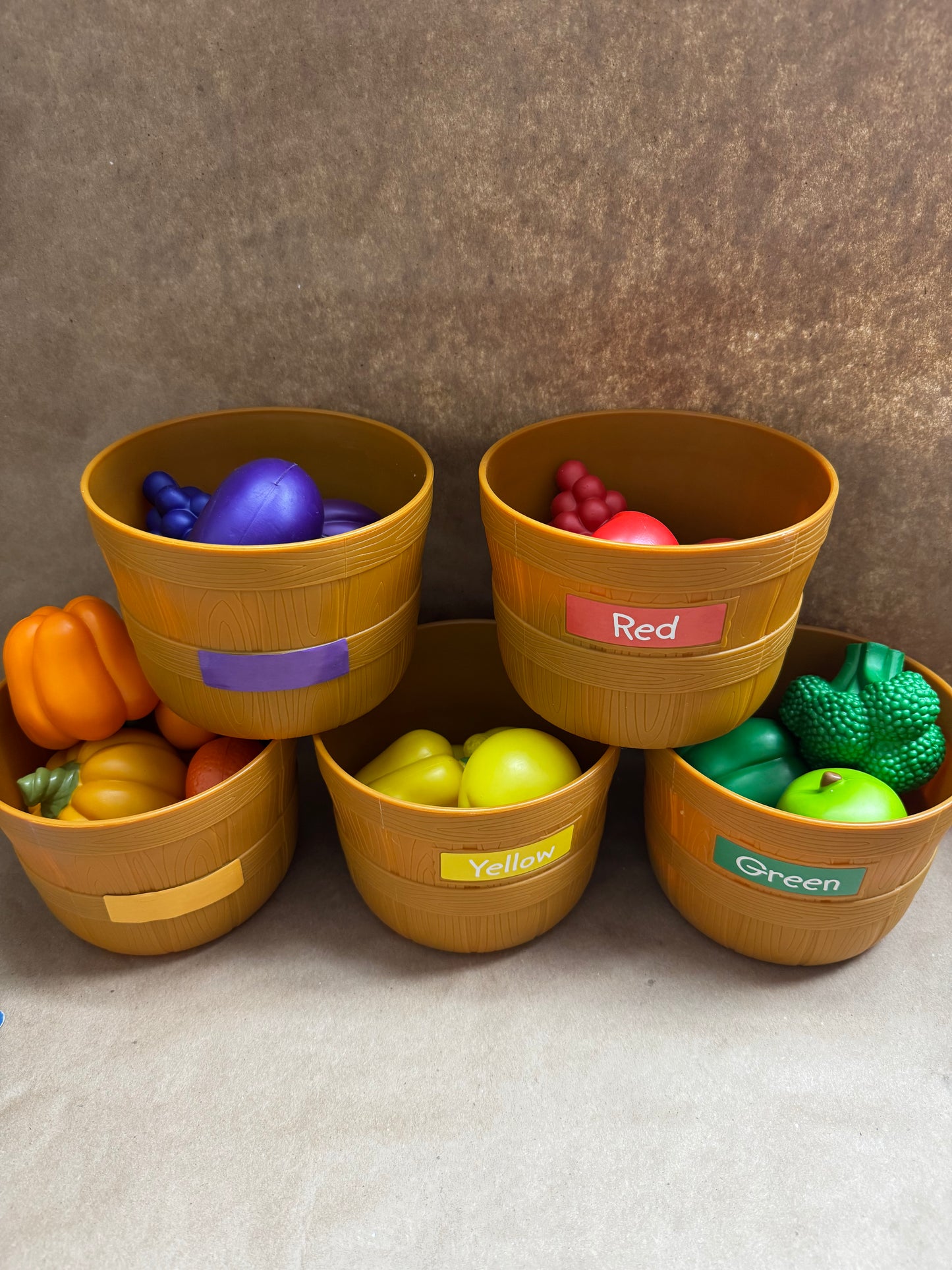 Learning Resources  learning color baskets