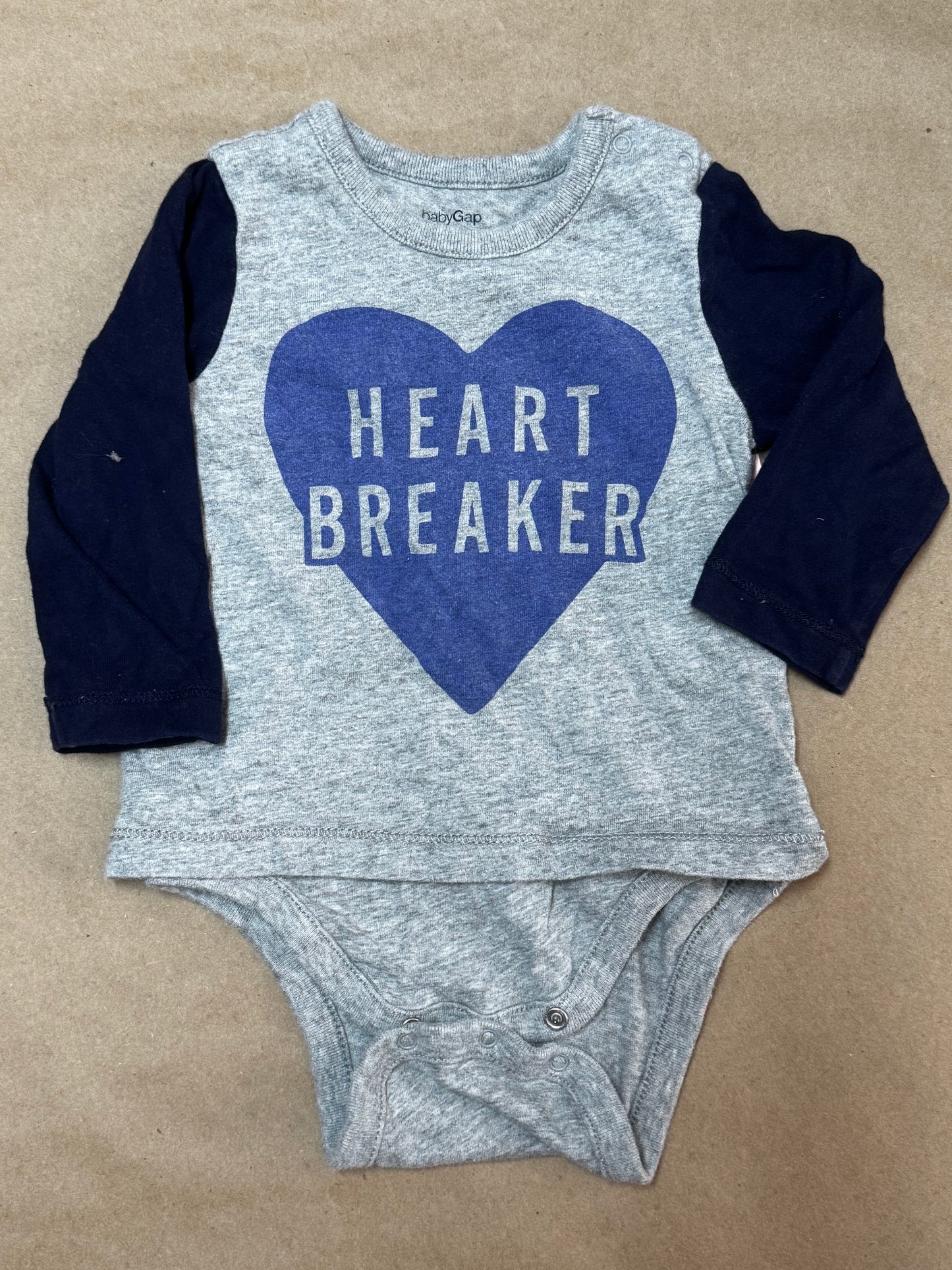Gap 12 Months “Heart Breaker” shirt