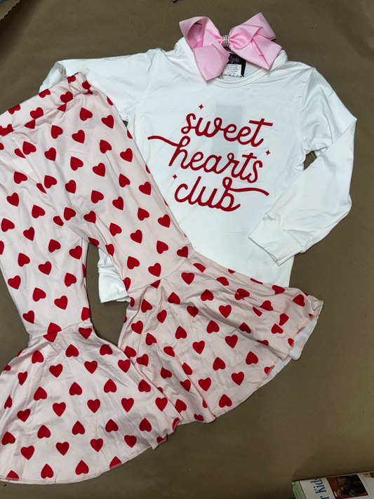 3Pc Set “Sweet heart Club”