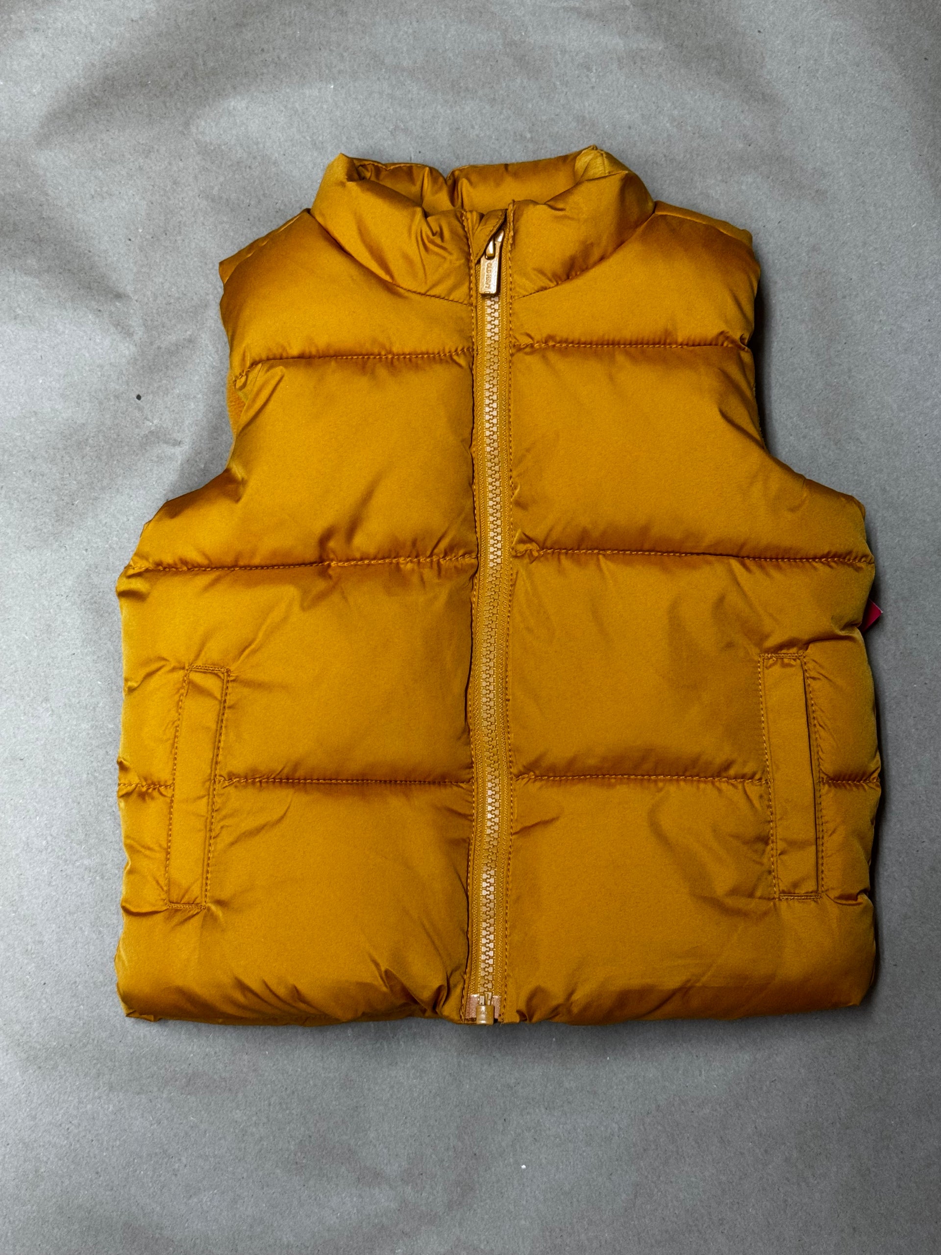 2T Puffer Vest Mustard