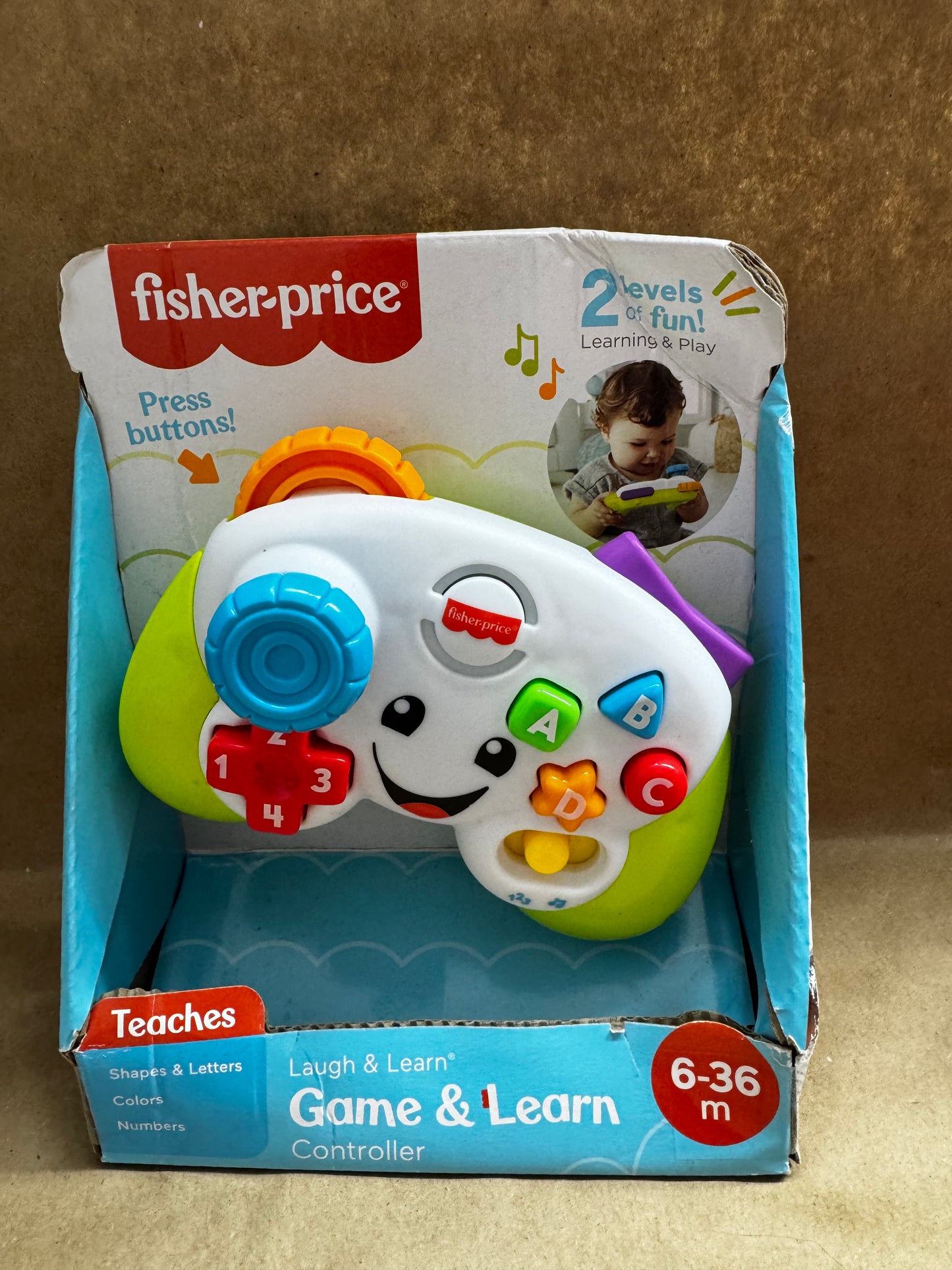 New Fisher Price Game and Learn toy
