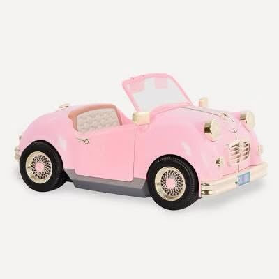 New  Doll Our Generation Pink Retro Car (Pick up only)