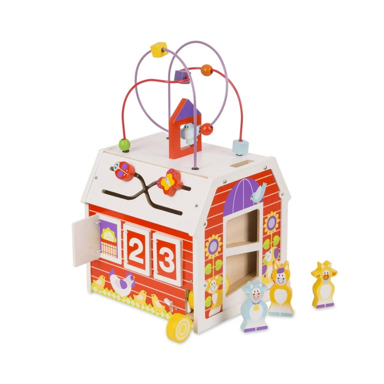 Melissa & Doug Wood Farm Bead maze (Pick up only)