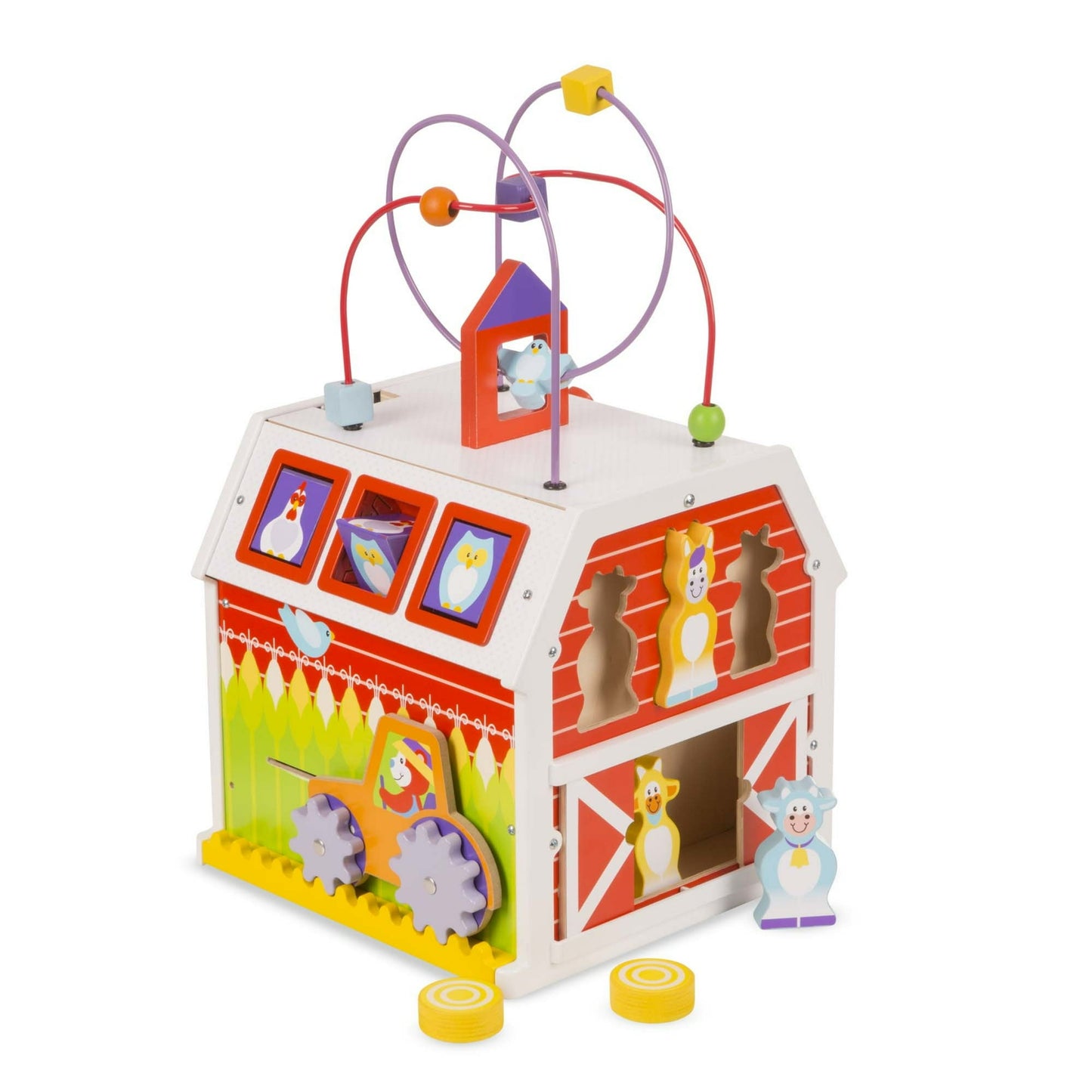 Melissa & Doug Wood Farm Bead maze (Pick up only)