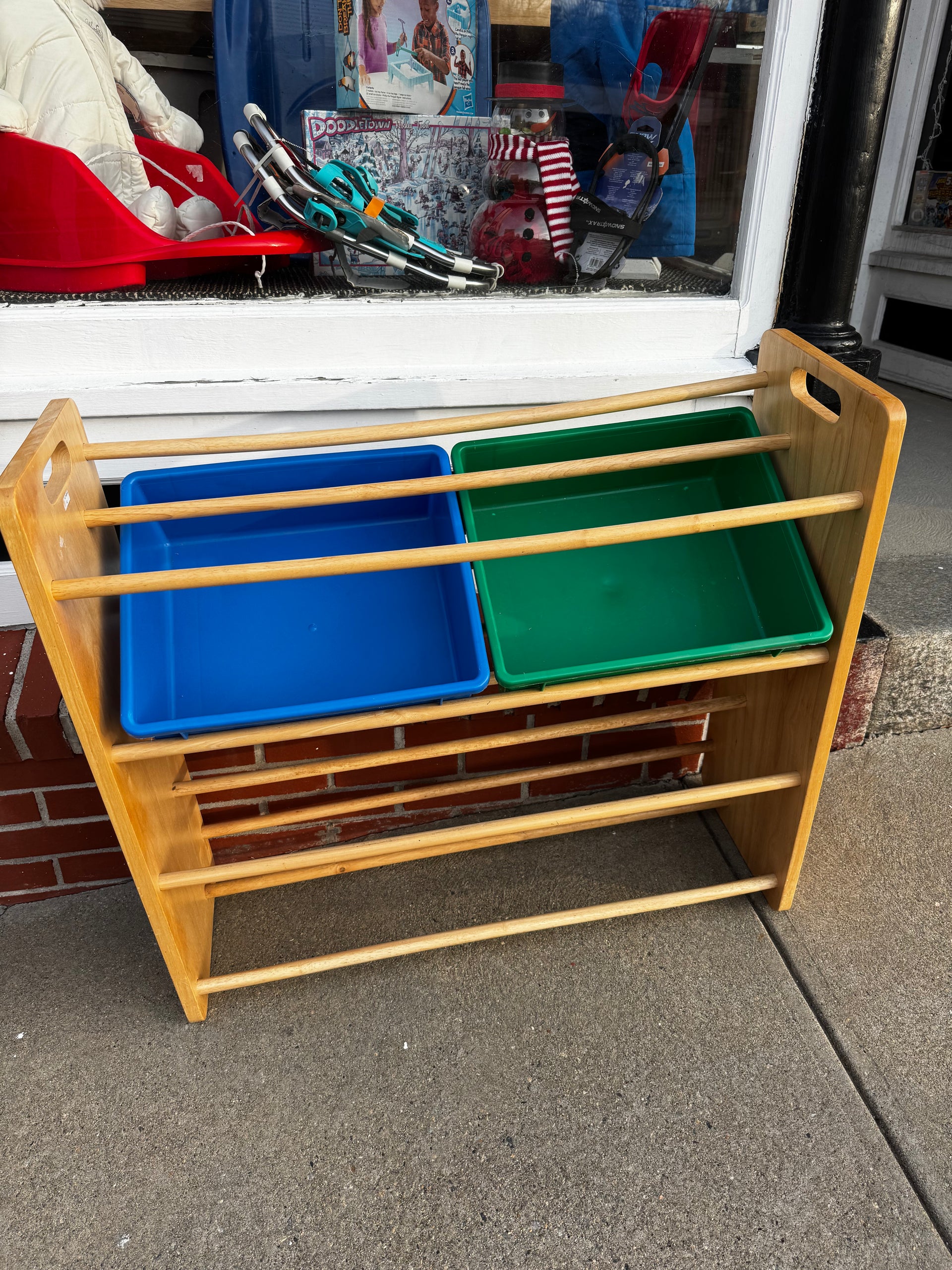 (Pick up only) Wood Storage Shelf