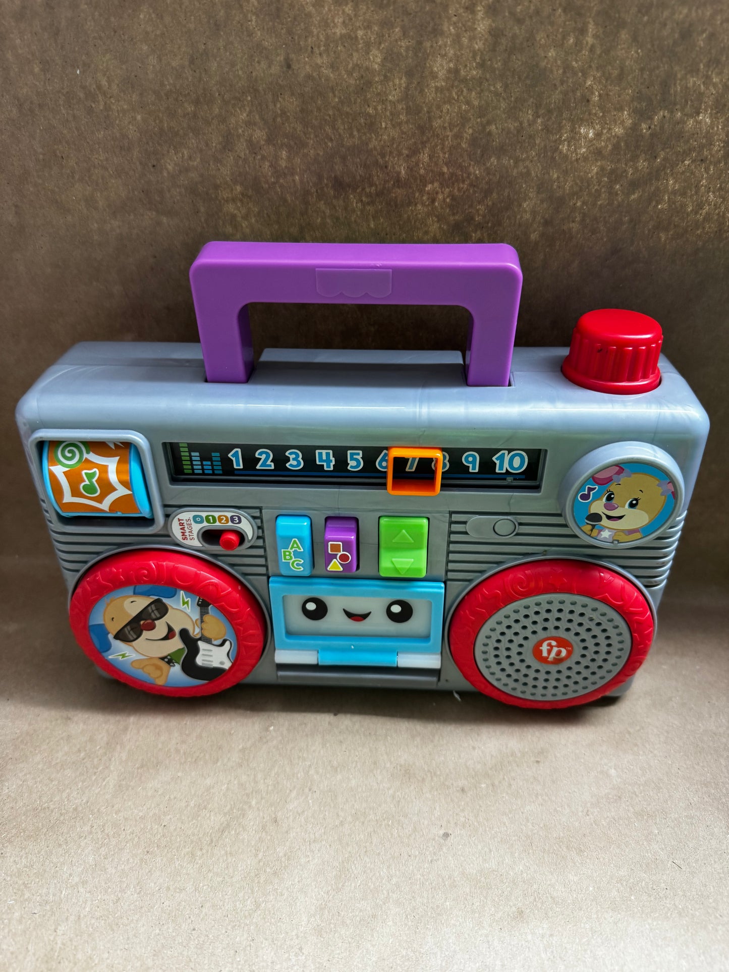 Fisher Price Laugh & Learn Boom Box Toy