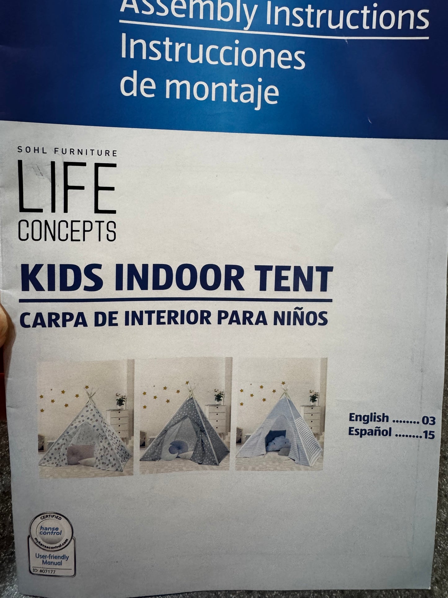 Kids Indoor tent (Pick up only)