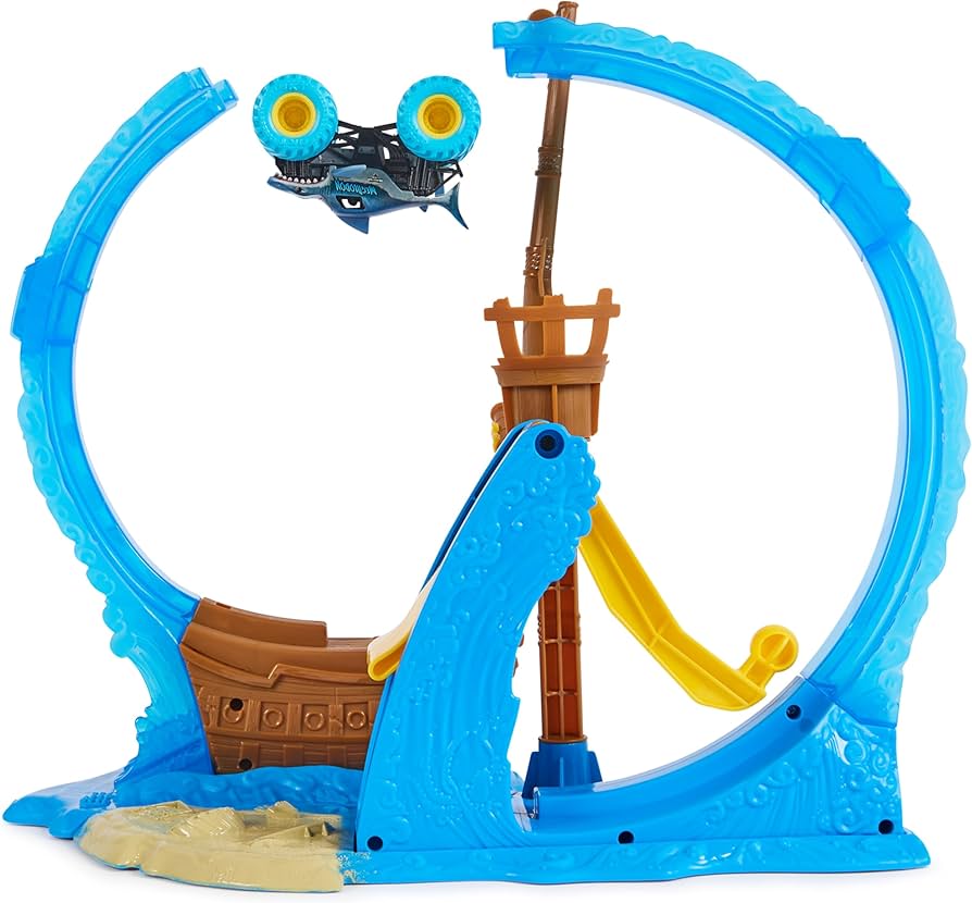 Monster Jam Megalodon loop of Doom track