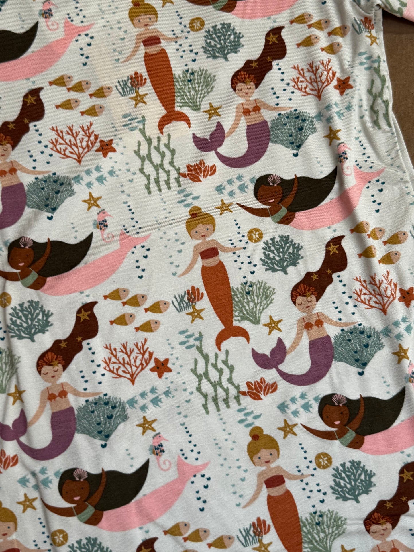 New  Emerson & Friends Mermaid Bamboo pj’s