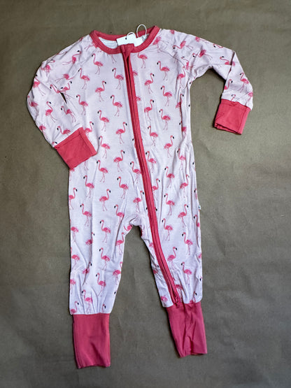 New  Emerson & Friends Flamingo Print Bamboo Pj’s