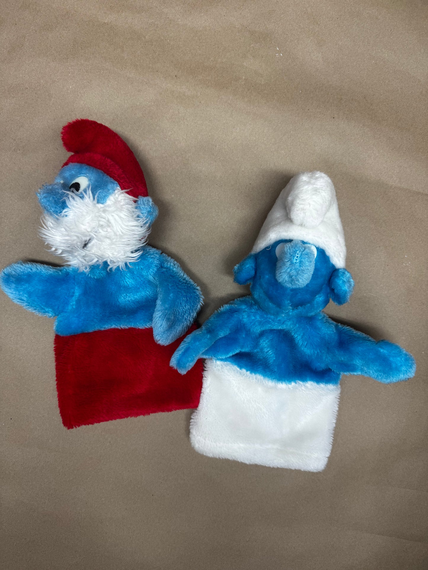 Smurf pj’s & Puppets