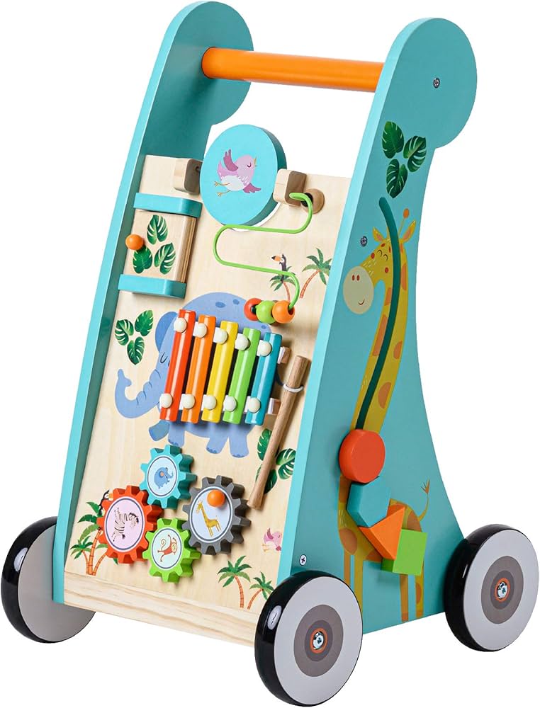 Wood baby Walker/Activity Station (Pick up only)