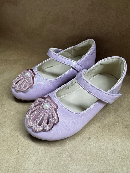 Size 8 Purple Seashell Shoes