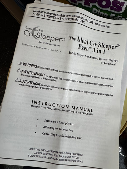 Co sleeper Bassinet (pick up only)