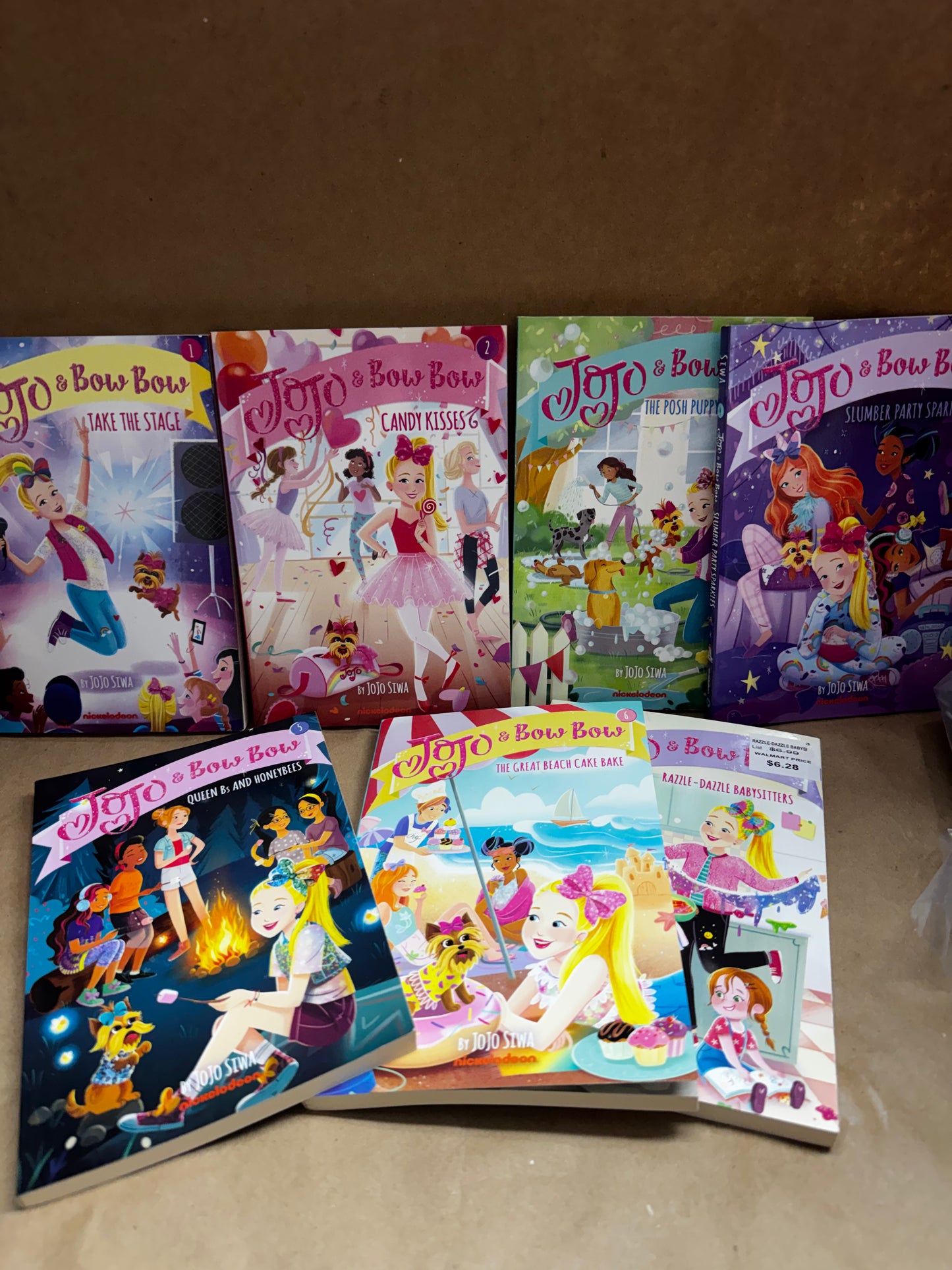 Jo Jo &Bow Bow Joho Siwa Nickelodeon 1-7 book set
