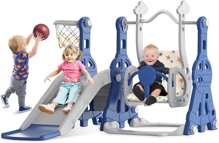 (Pick up only) Toddler swing slide combo