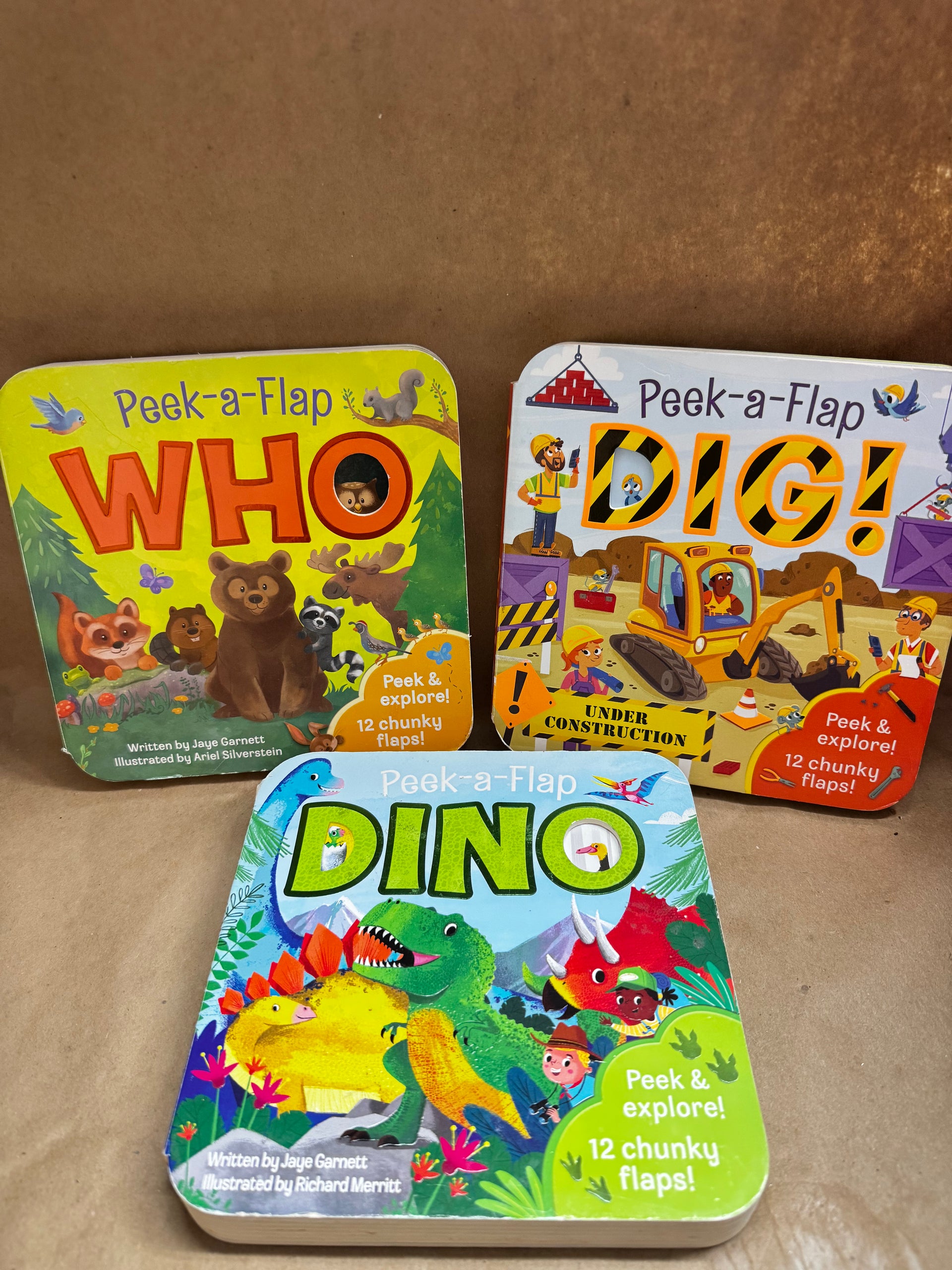 Peek a Flap Board Books