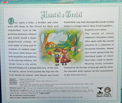 New Barbie Hansel & Gretel collection Doll vintage