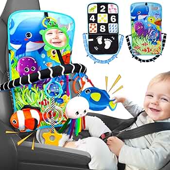 Double sided car seat Toy