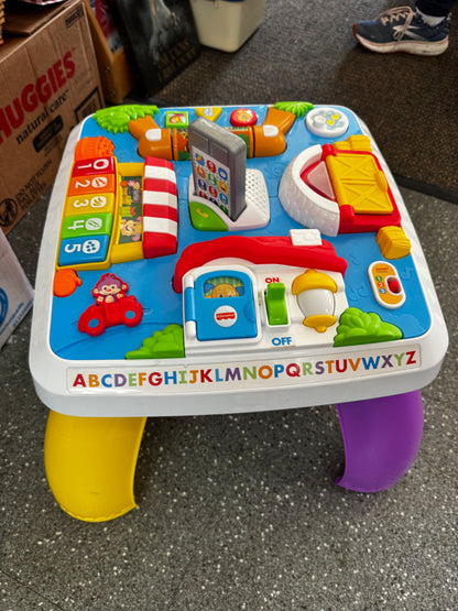 Pick up only Fisher Price Laugh and Learn table